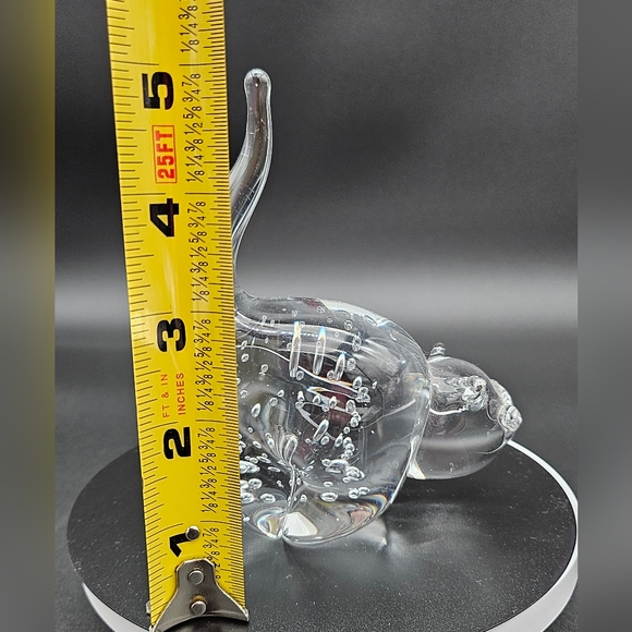 Langsam-Billig Art Glass Cat Kitten Bulicante MCM - Picture 8 of 9